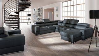 Basalt II Narożnik U z funkcją spania